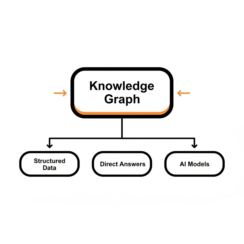 A diagram showing the flow of an AEO content strategy from data sources to AI engines.
