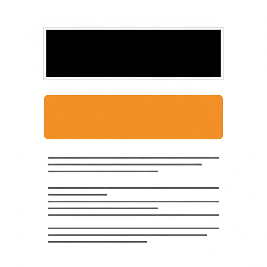 A diagram showing the optimal document hierarchy for AEO, with the H1 followed immediately by a summary block and then detailed content.