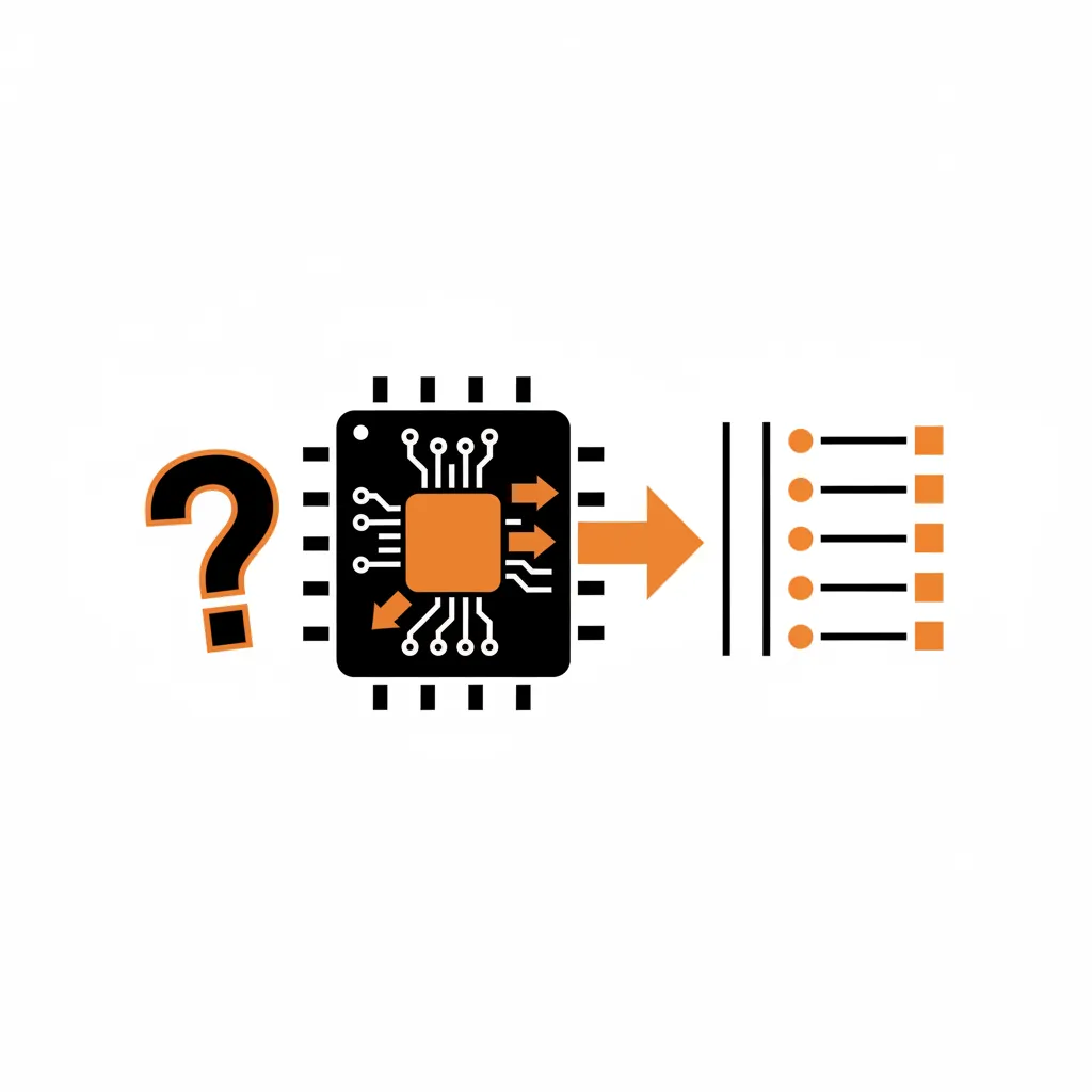 A flow chart showing how an FAQ question is processed by an LLM and converted into an AI citation.