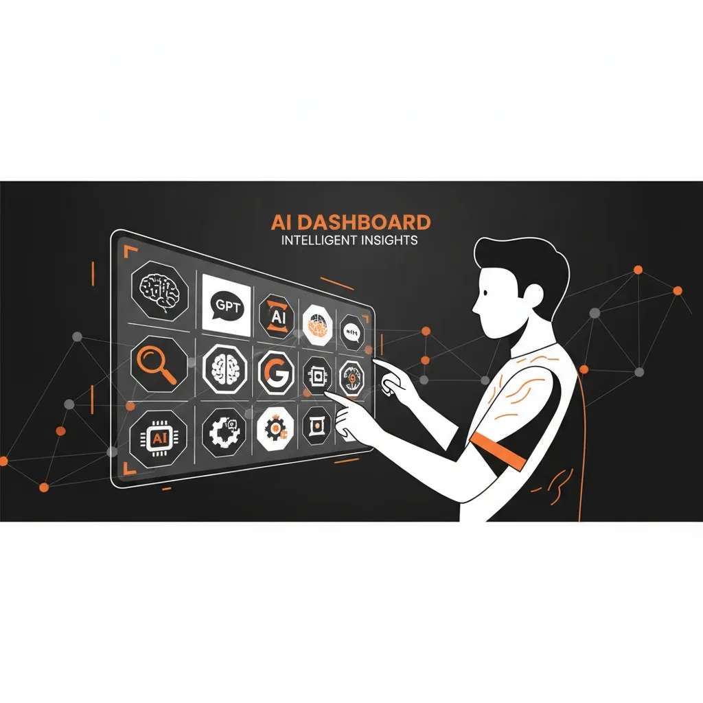 A professional choosing between different AI optimization paths representing AEO agency selection.