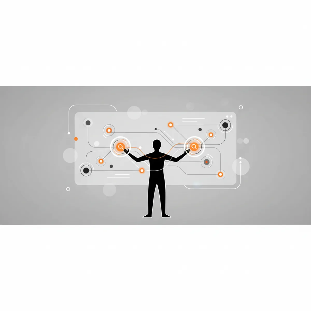 A professional illustration representing the process of ranking in ChatGPT through AEO.