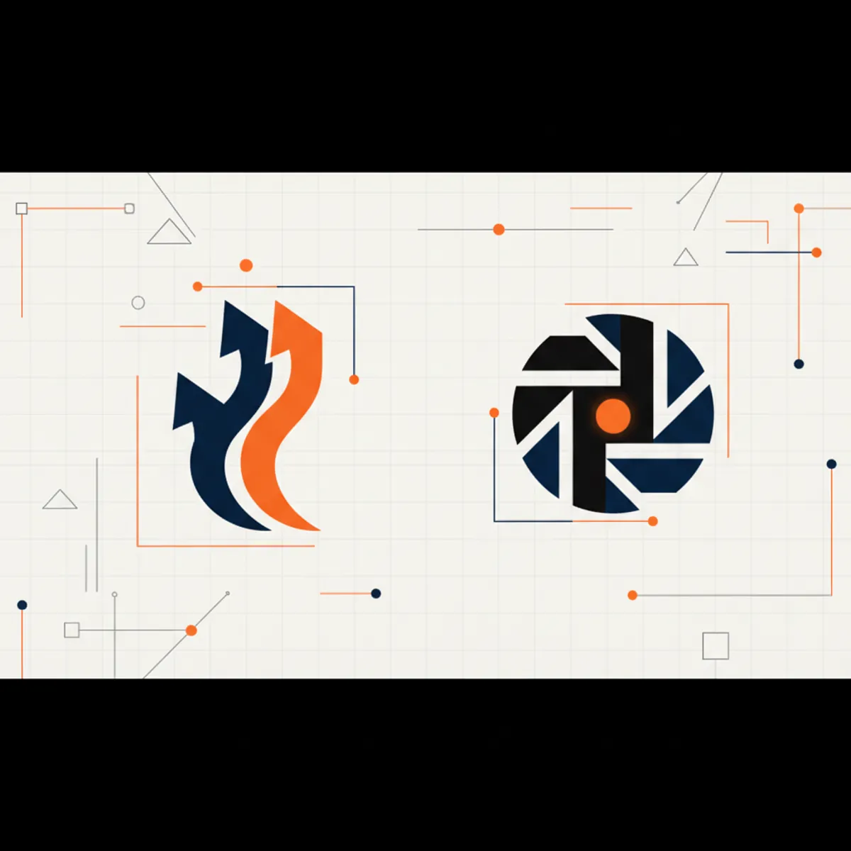 Comparison of Profound AI and Peec AI logos over a data-driven background showing AI search metrics.