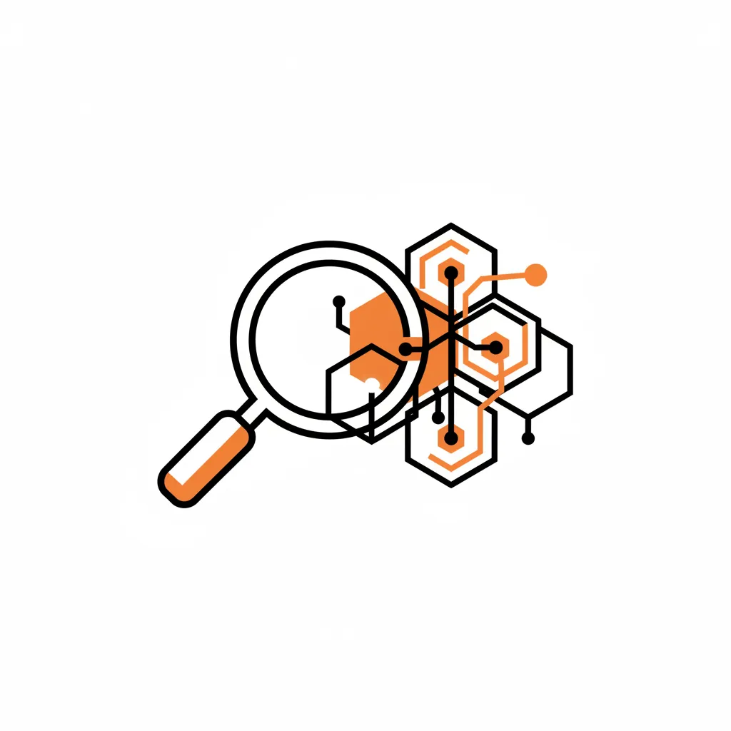 A modern professional illustration showing the convergence of search engine results and AI chat interfaces.