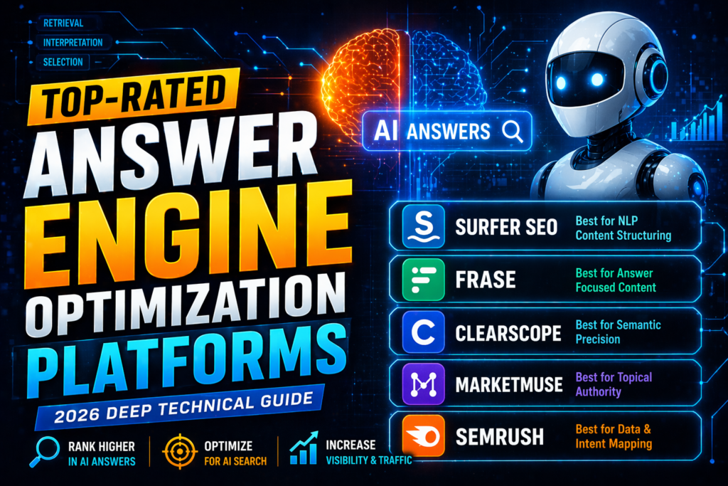 Top-Rated Answer Engine Optimization Platforms