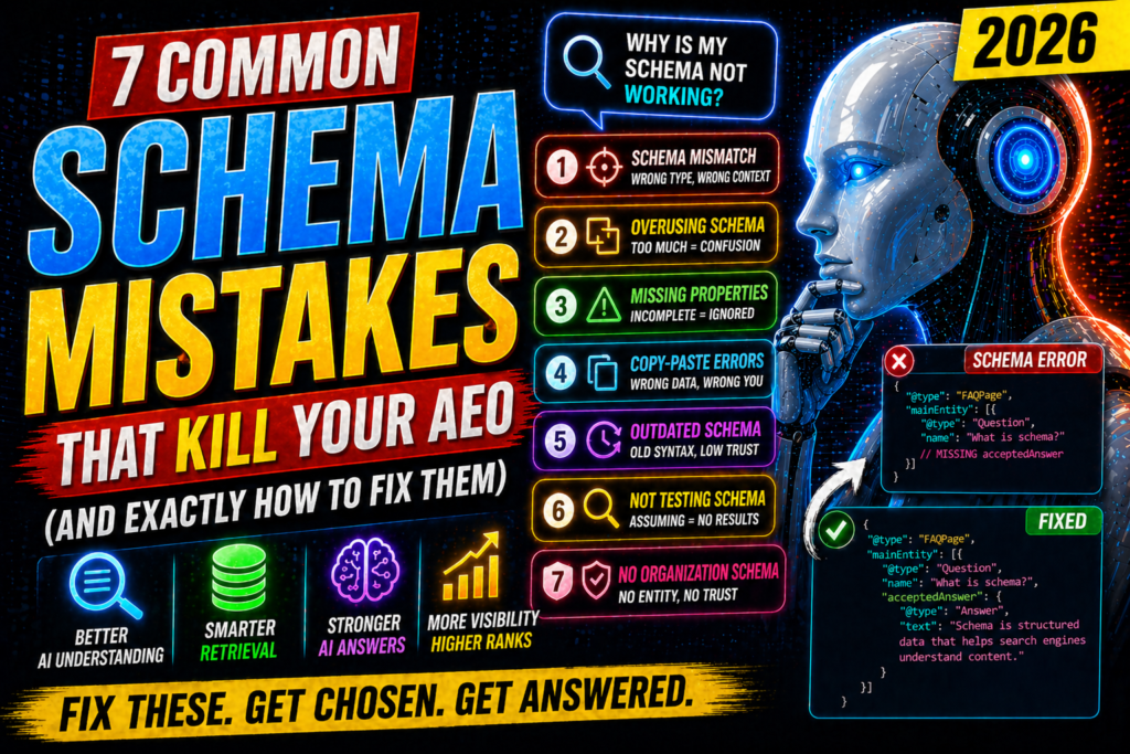 Common Schema Mistakes